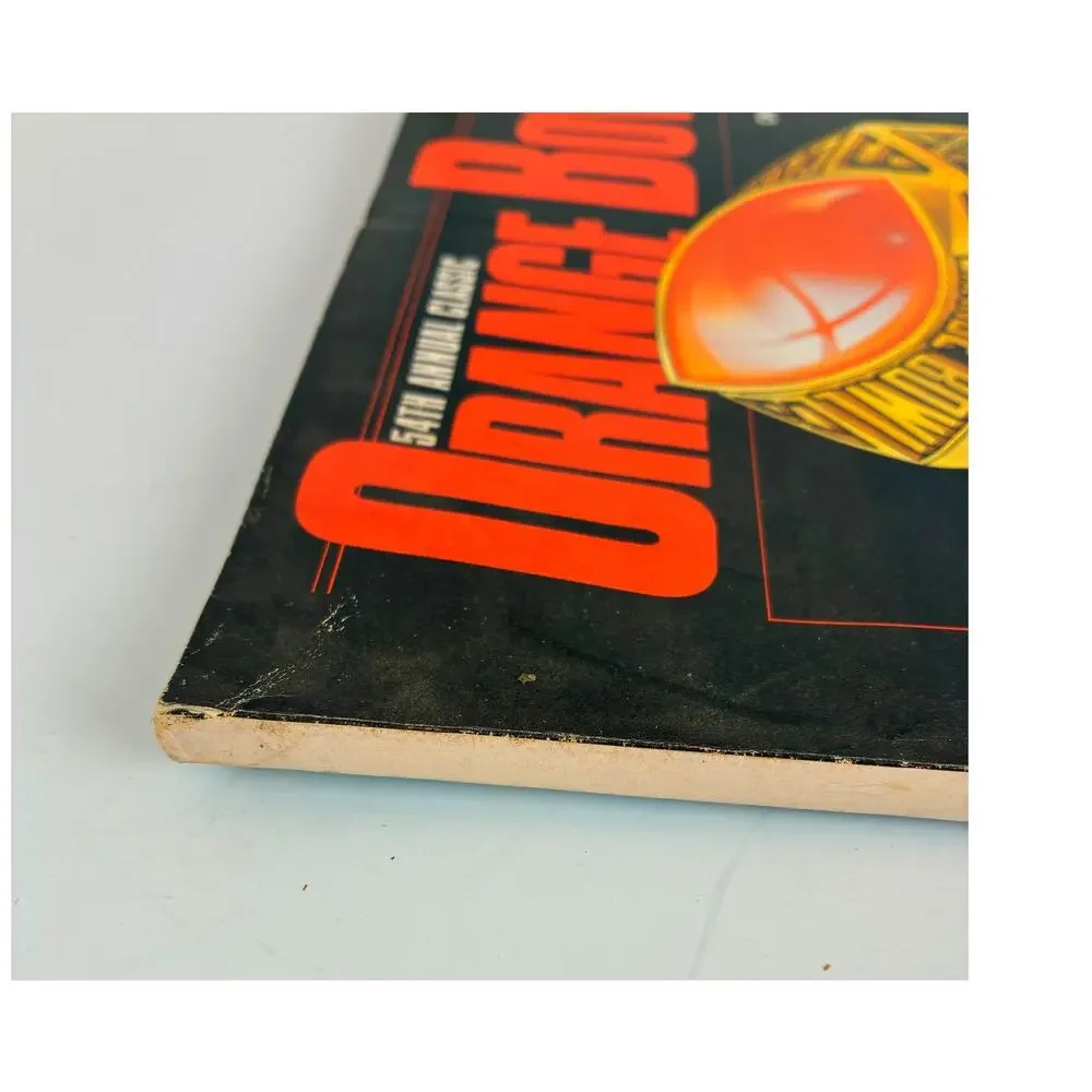 Orange Bowl Program 54th Annual National Championship 1988 Oklahoma vs Miami
